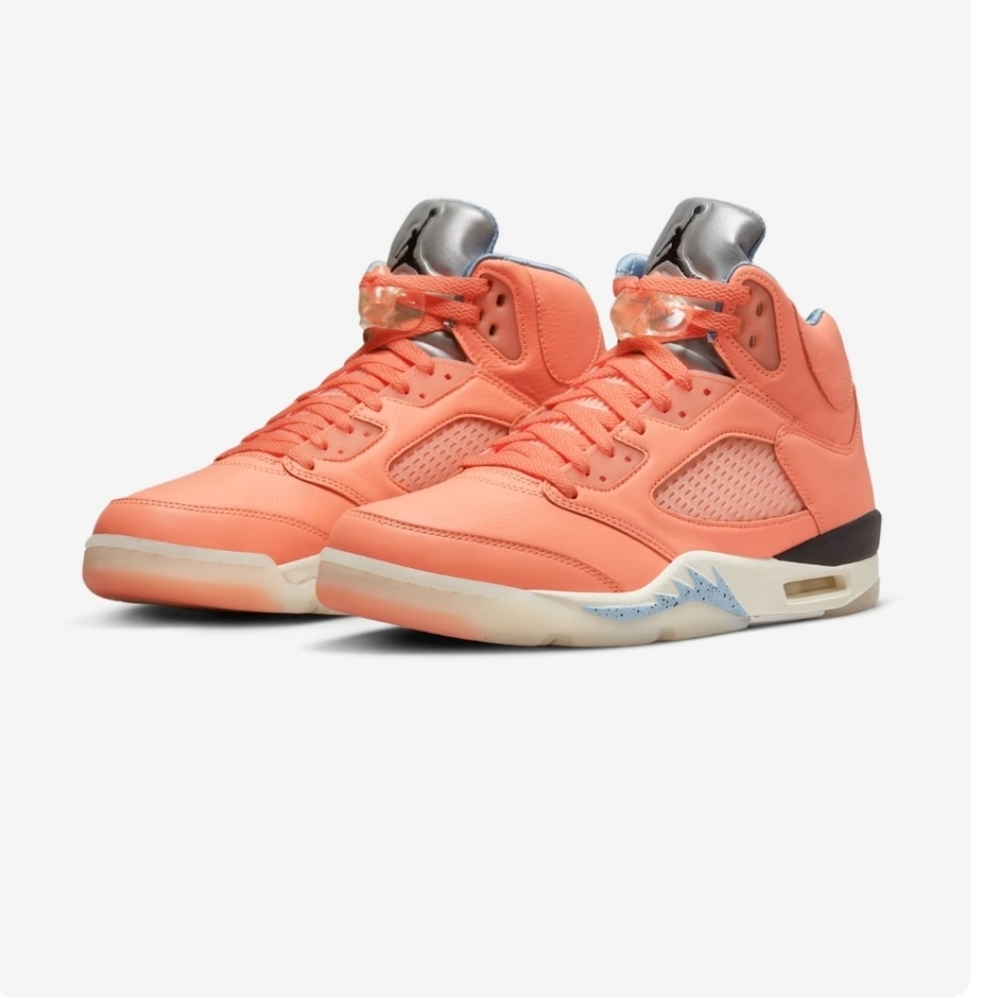 Size 9- Jordan 5 Retro x DJ Khaled We The Best - Crimson Bliss 2022 New With Box - Picture 1 of 12
